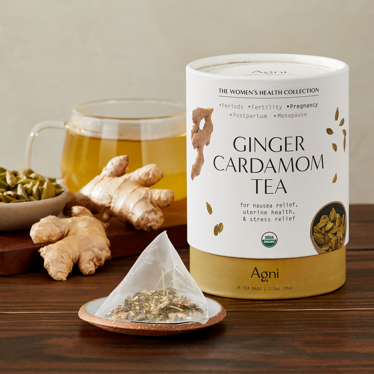 Ginger Cardamom Tea