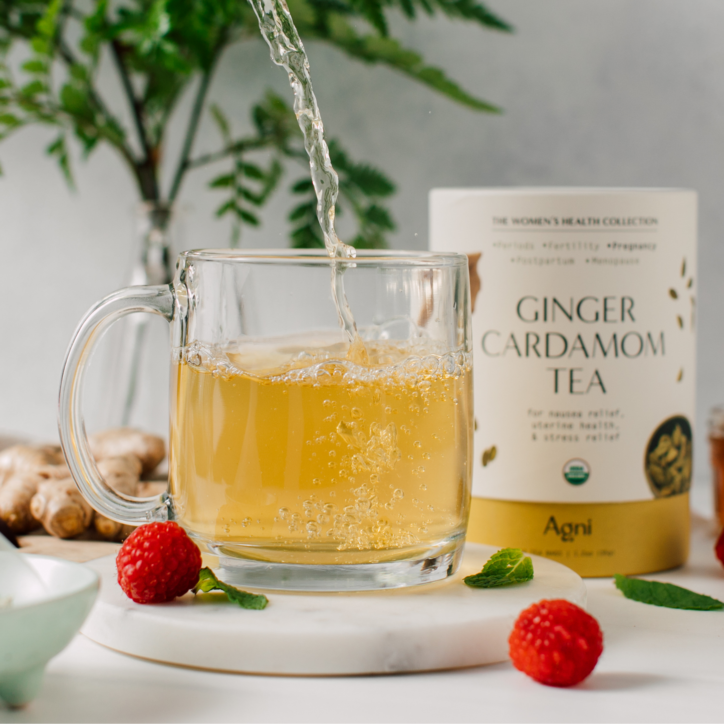 Ginger Cardamom Tea