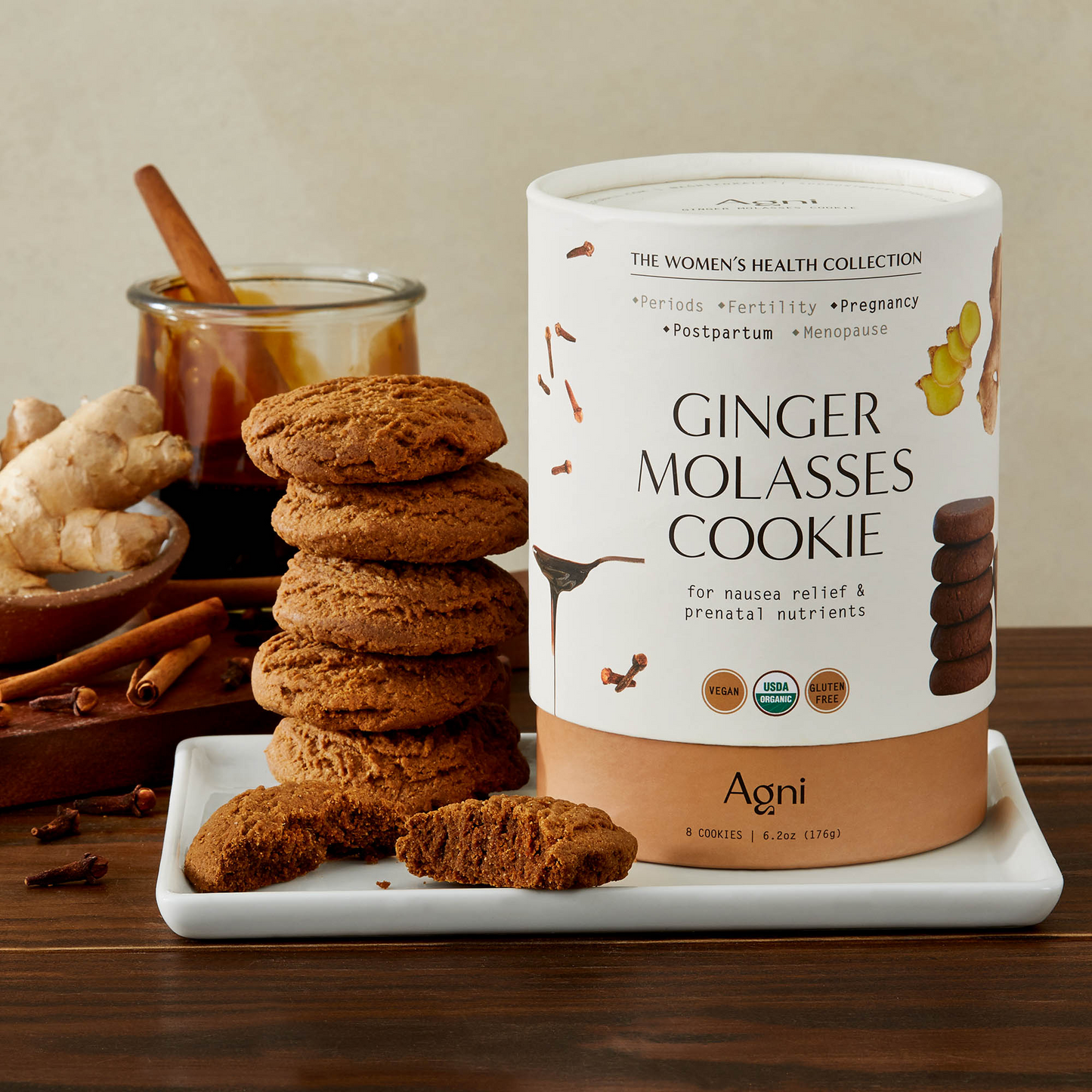 Ginger Molasses Cookies