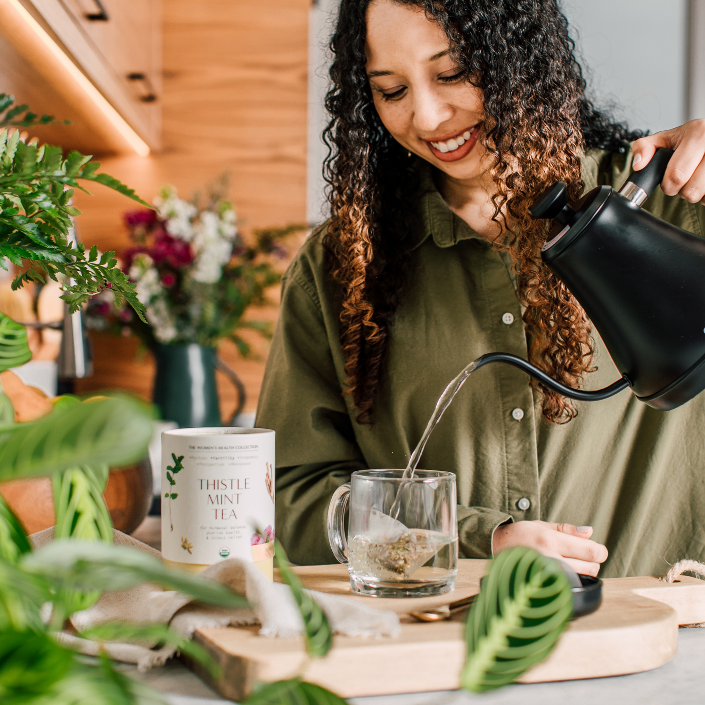 Thistle Mint Tea